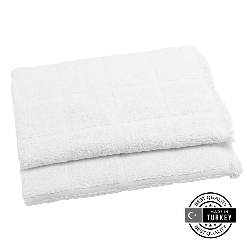 Modefa Islamic Men's Ihram Towel Set for Hajj Umrah - 2 Piece Set - 110 x 220, 100% Cotton - Combo with Belt, Kufi and Tawaf Beads - Image 5